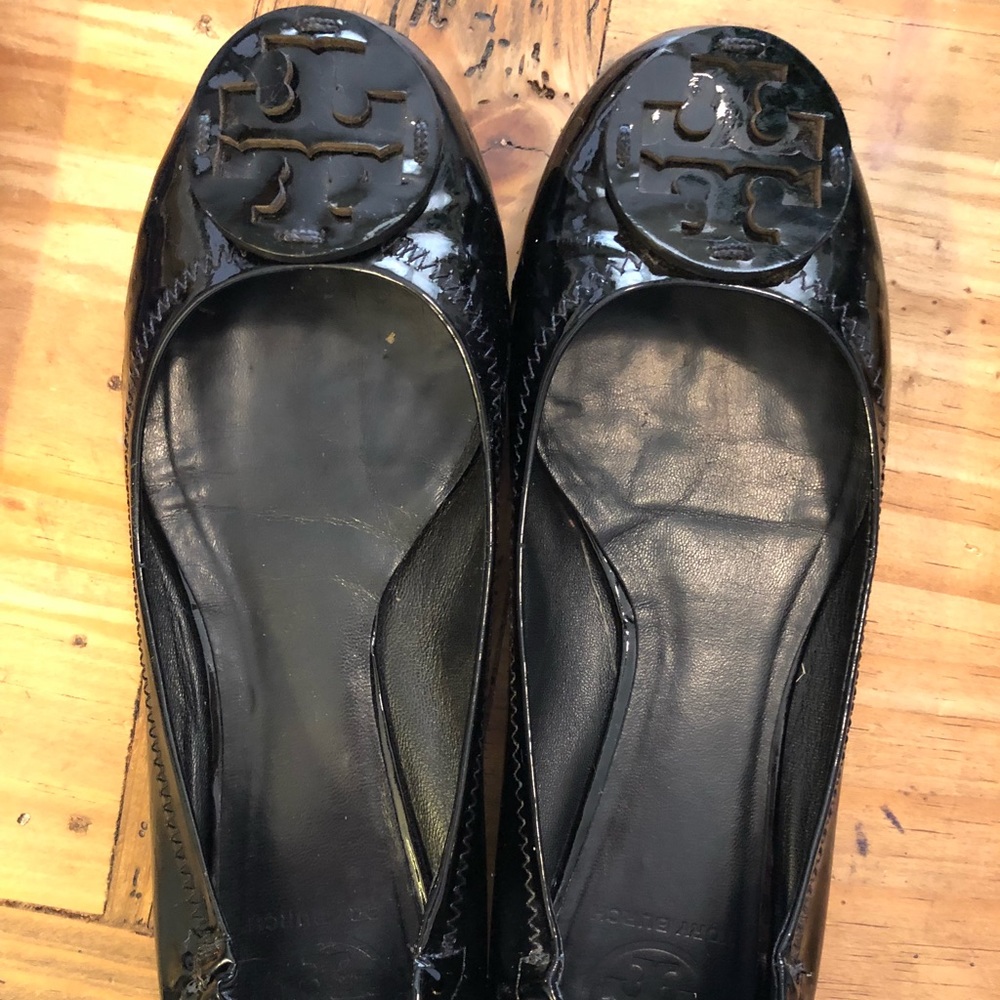 Tory Burch Black Patten shoes
